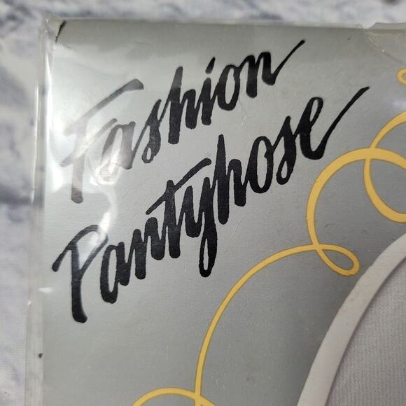 St Patrick's Day Shamrock Pantyhose White One size Hosiery K-188 - Picture 3 of 4